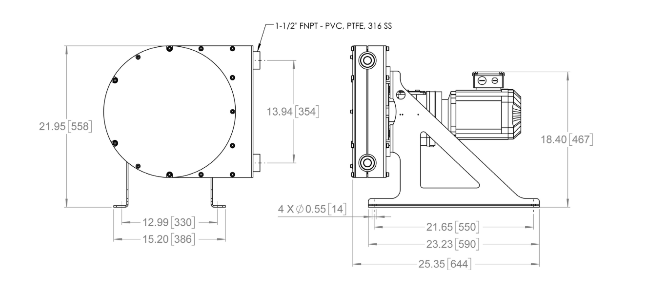 FR30 SPECIFICATIONS AND DIMENSIONS