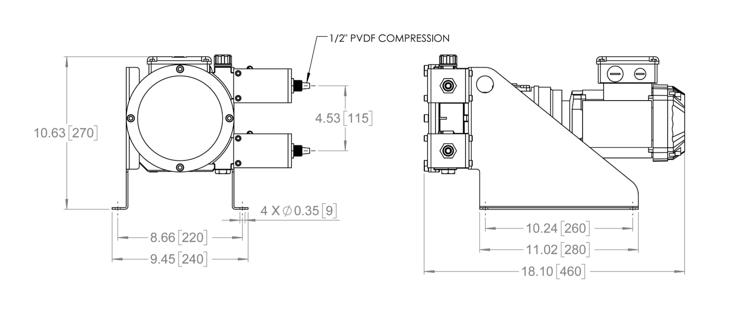 FS10 SPECIFICATIONS AND DIMENSIONS