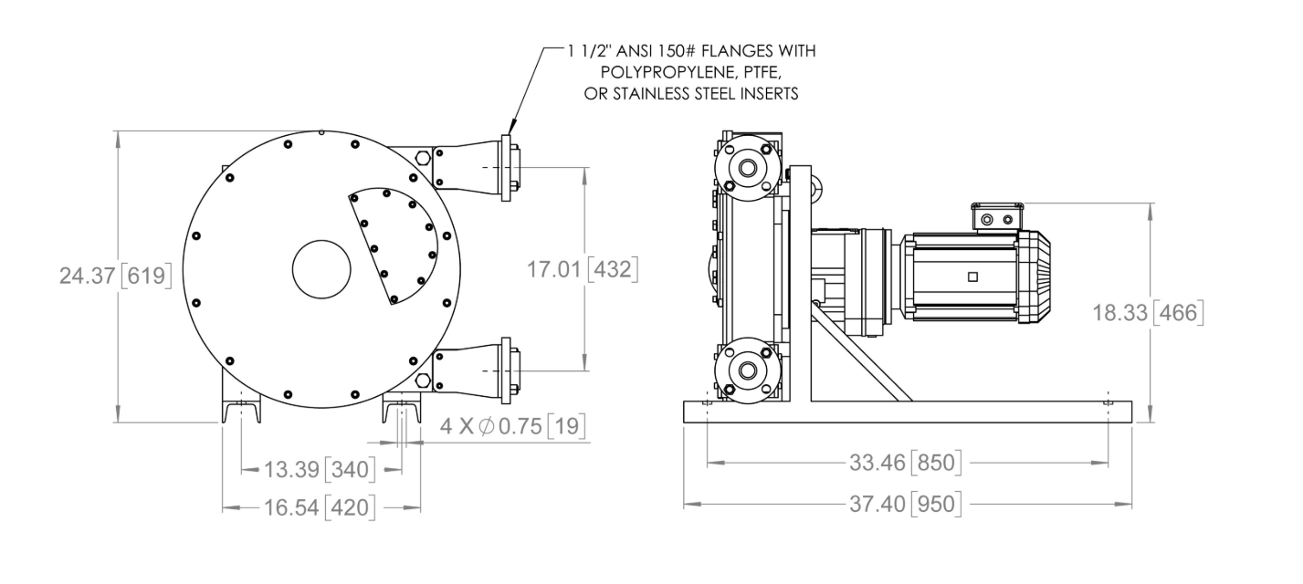 FS40 SPECIFICATIONS AND DIMENSIONS